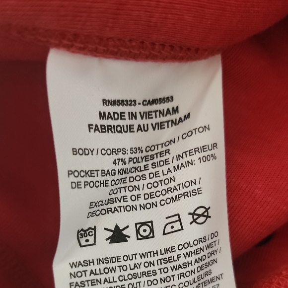 NWT Men's Nike Red Slim Fit Sweatpants...Medium - Picture 6 of 7